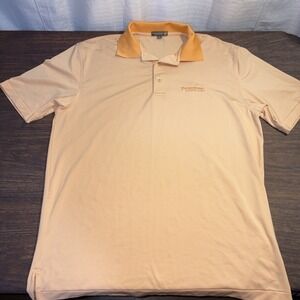 Peter Millar Summer Comfort Firestone Country Club Men's Medium Polo Shirt